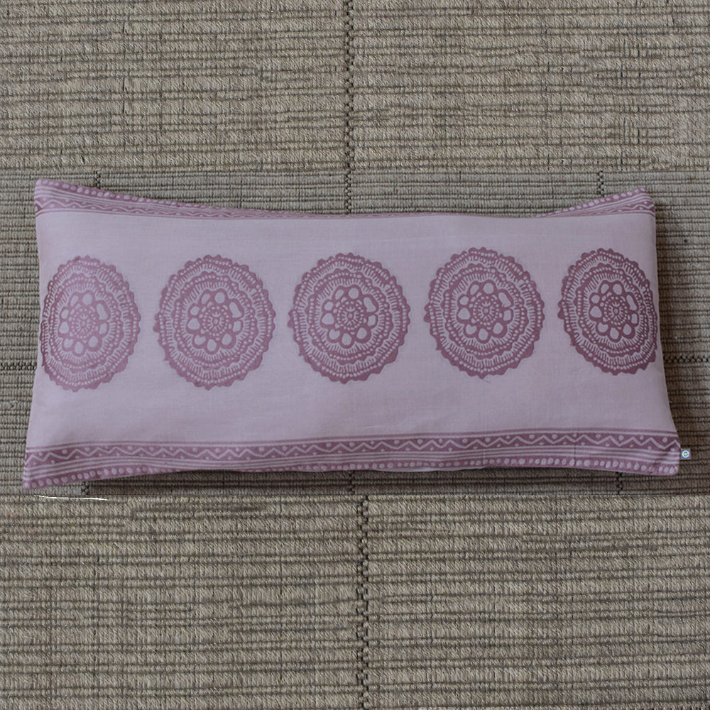 Brown - Shibori Design Organic Cotton Cushion Cover 16