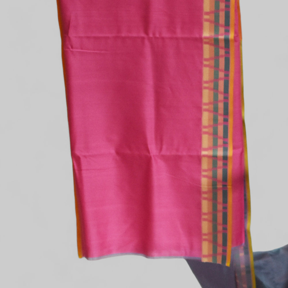 
                      
                        Lavender - Gopuram Motif Organic Cotton Saree
                      
                    