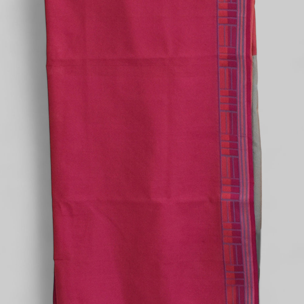 
                      
                        Blueish Grey - Regal Rectangle Motif Organic Saree
                      
                    