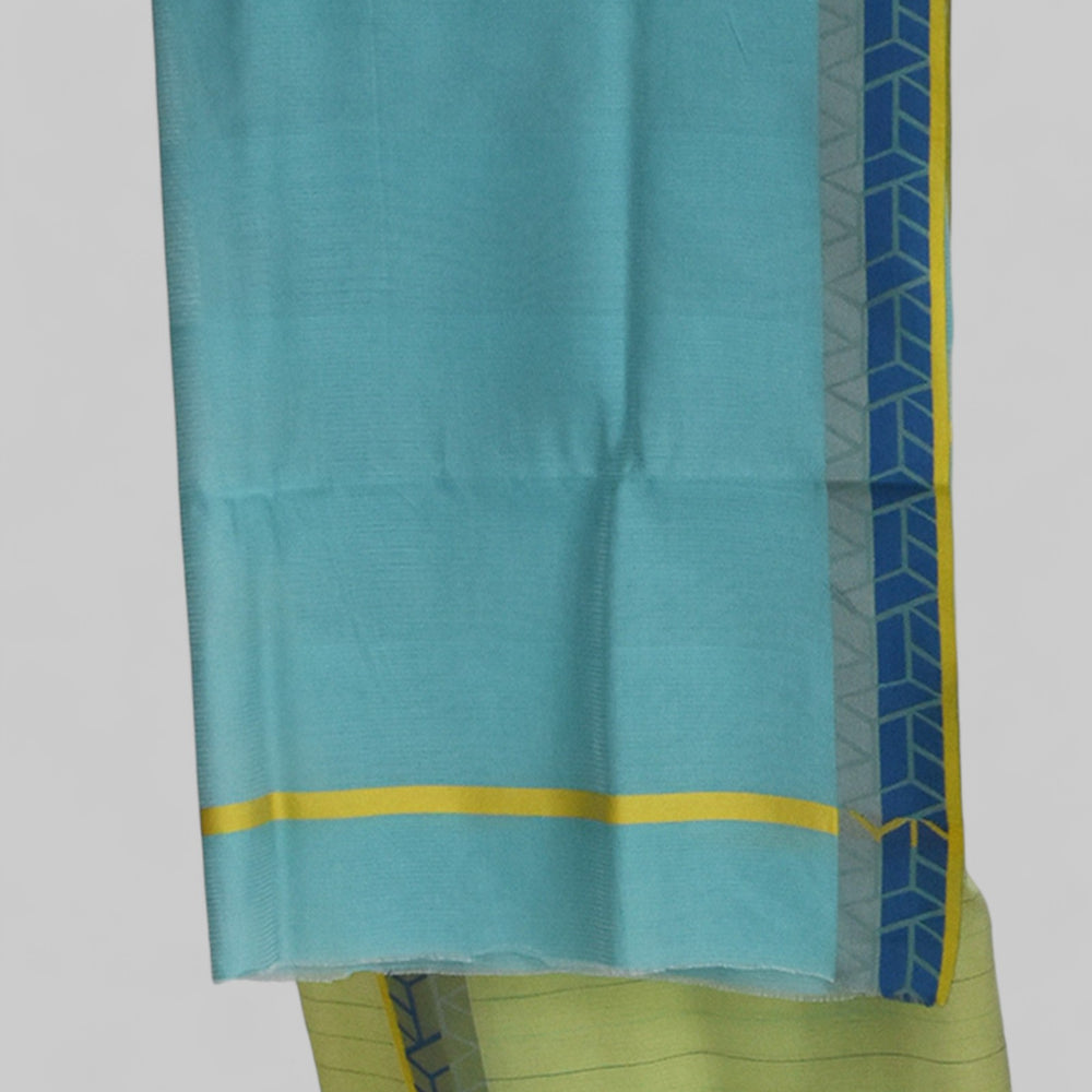 
                      
                        Light Green - Rectangle Motif  Organic Cotton Saree
                      
                    