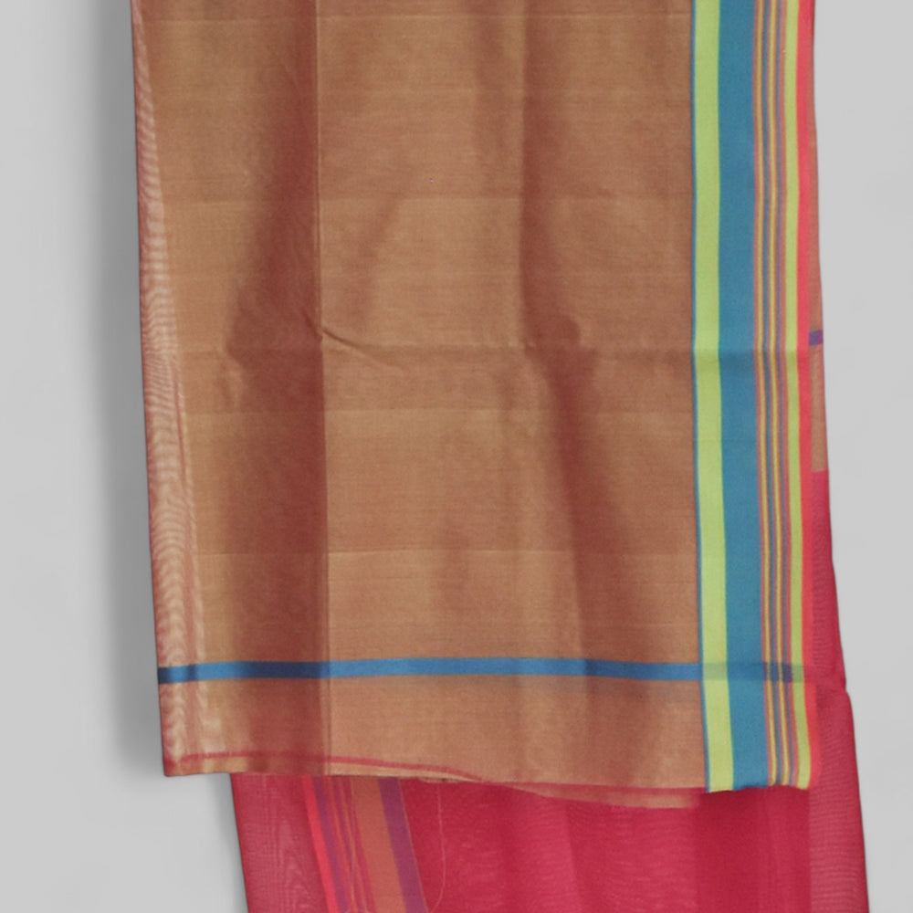 
                      
                        Pink - Athangudi Organic Cotton Saree
                      
                    