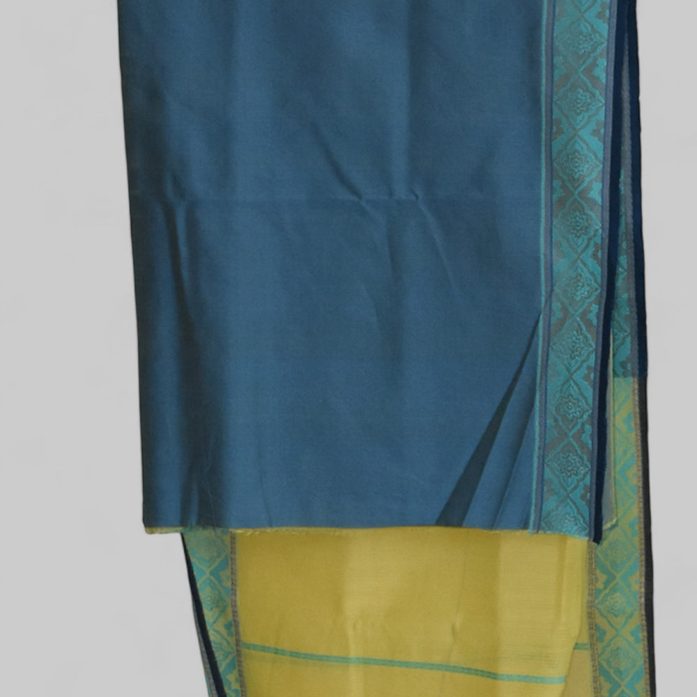 
                      
                        Yellow - Jaipur Quilt Organic Cotton Saree
                      
                    