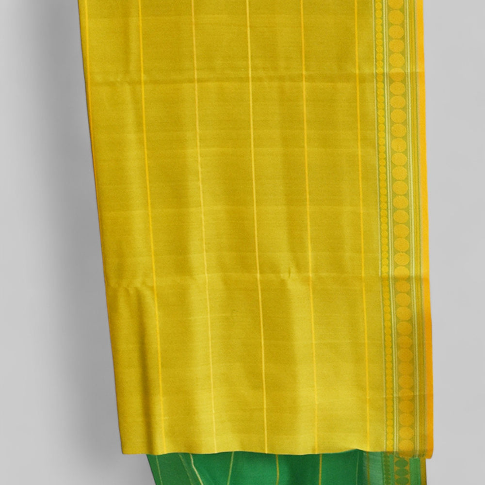 
                      
                        Forest Green - Stacked Spheres Organic Cotton Saree
                      
                    