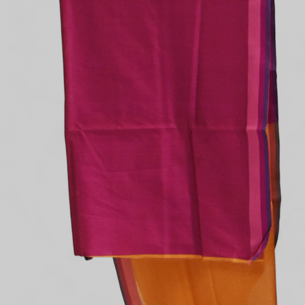 
                      
                        Orange - Triangle Motif Organic Cotton Saree
                      
                    