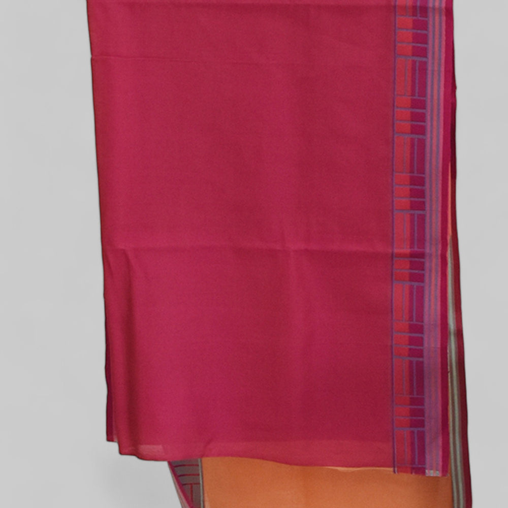 
                      
                        Peach - Regal Rectangle Motif Organic Saree
                      
                    