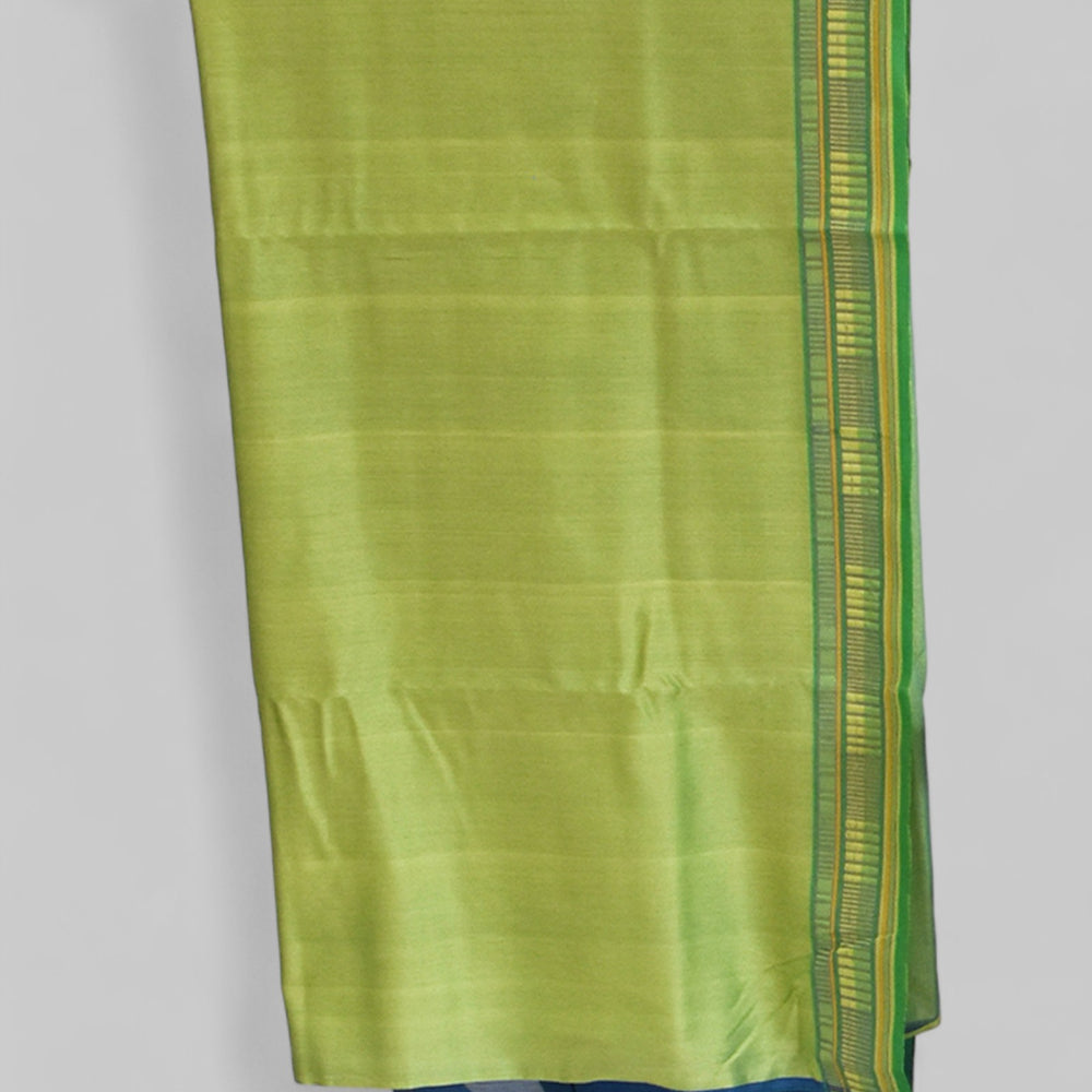 
                      
                        Blue - Sticks and Swirls Organic Cotton Saree
                      
                    