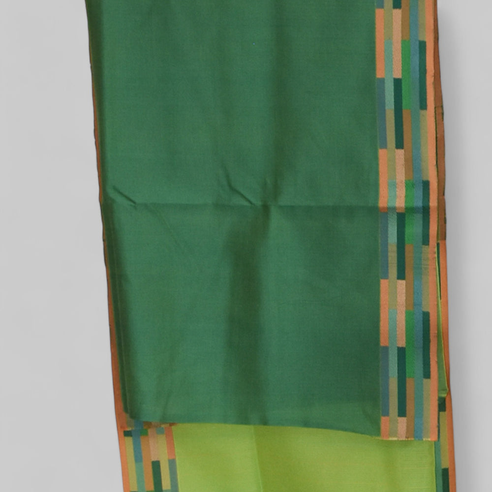 
                      
                        Lime Green - Rectangle Quilt Organic Cotton Saree
                      
                    