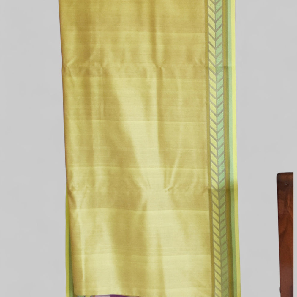 
                      
                        Light Purple - Arrowed Opulence Organic Cotton Saree
                      
                    