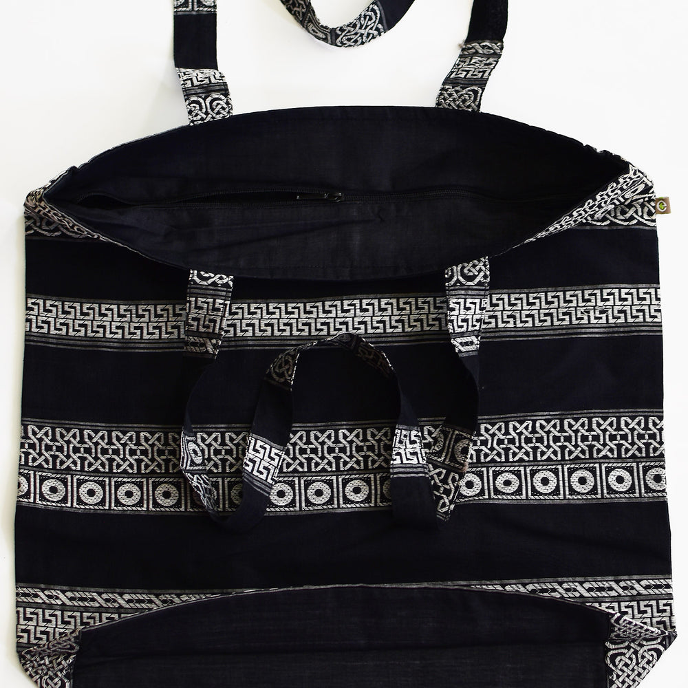 
                      
                        Black & White - Celtic Organic Cotton Tote Bag
                      
                    