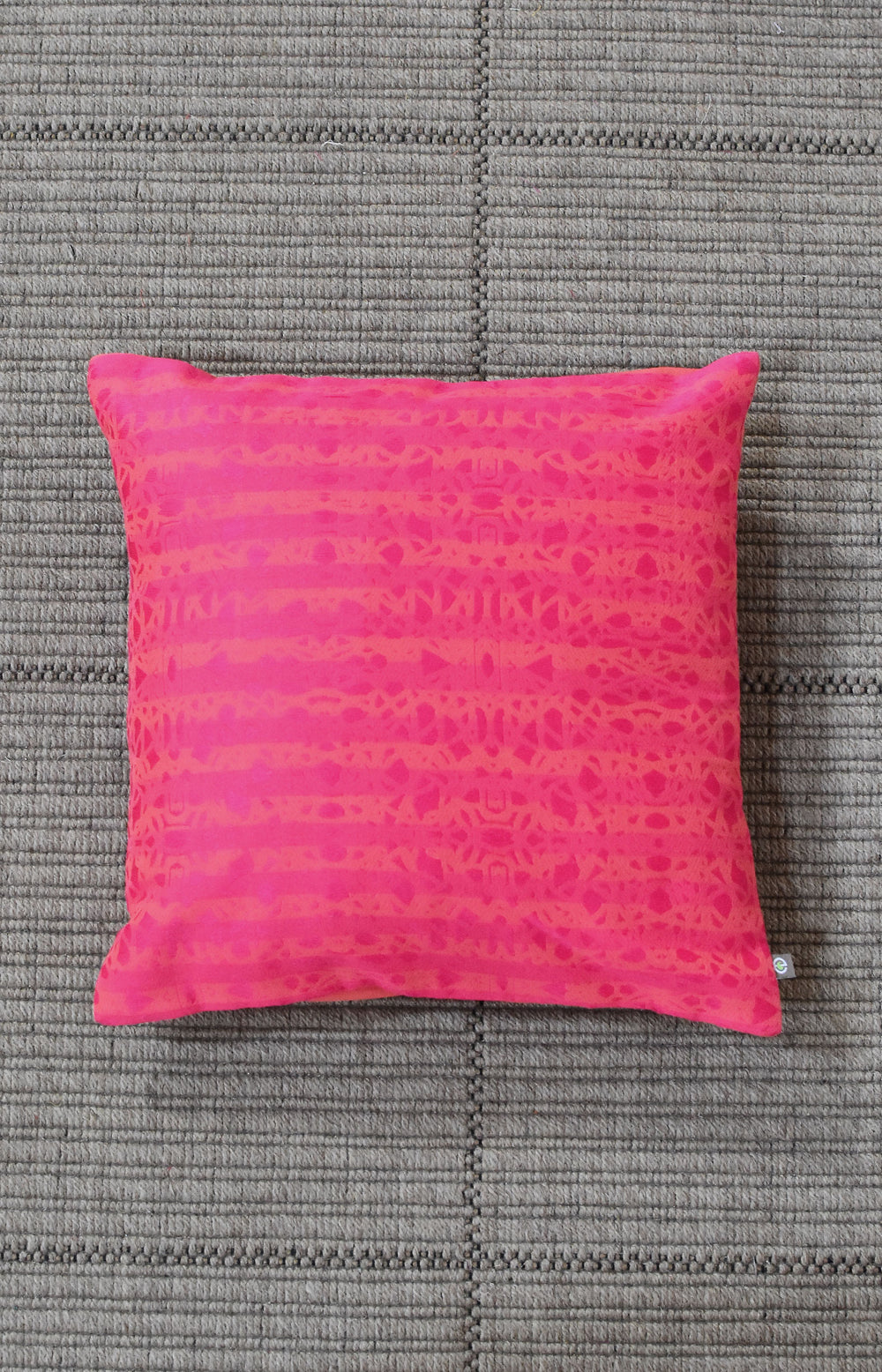 Orange & Pink - Organic Cotton Cushion Cover 6