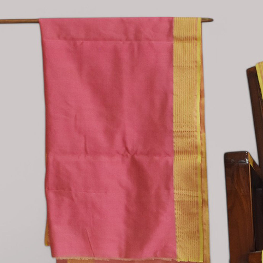 
                      
                        Pink - Lotus butta Organic Cotton Saree
                      
                    