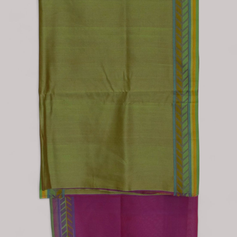 
                      
                        Pinkish Purple - Arrowed Opulence Organic Cotton Saree
                      
                    