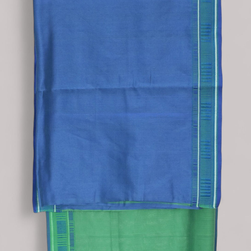 
                      
                        Green - Sticks and Swirls Organic Cotton Saree
                      
                    