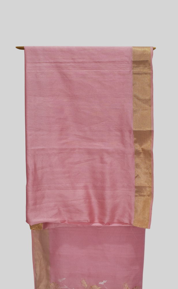 
                      
                        Baby pink - Gilded Grove Organic Cotton Saree
                      
                    