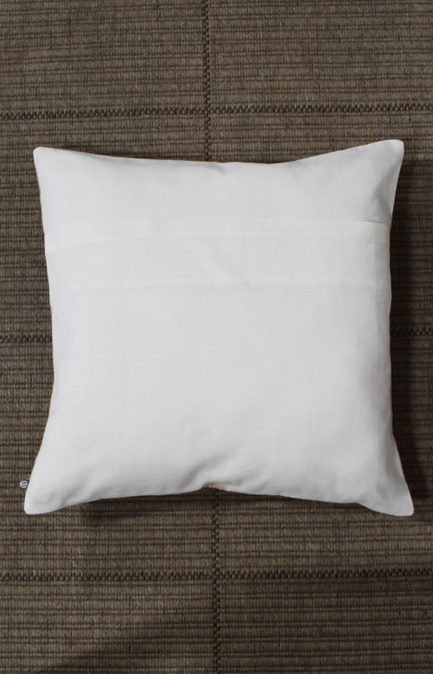 Cream & Gold - Arch Design Organic Cotton Cushion Cover 8