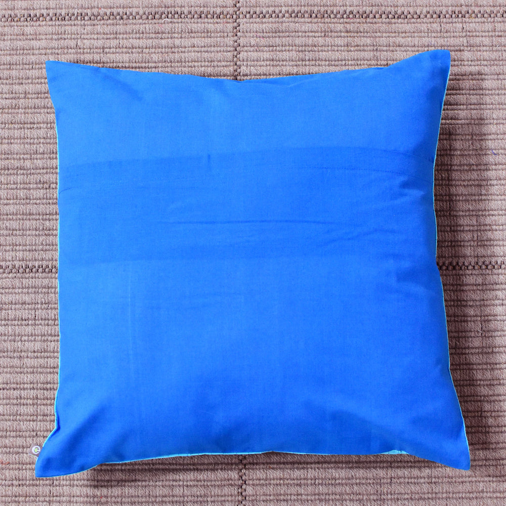 
                      
                        Blue - Checks with Pintucks Organic Cotton Cushion Cover 10
                      
                    