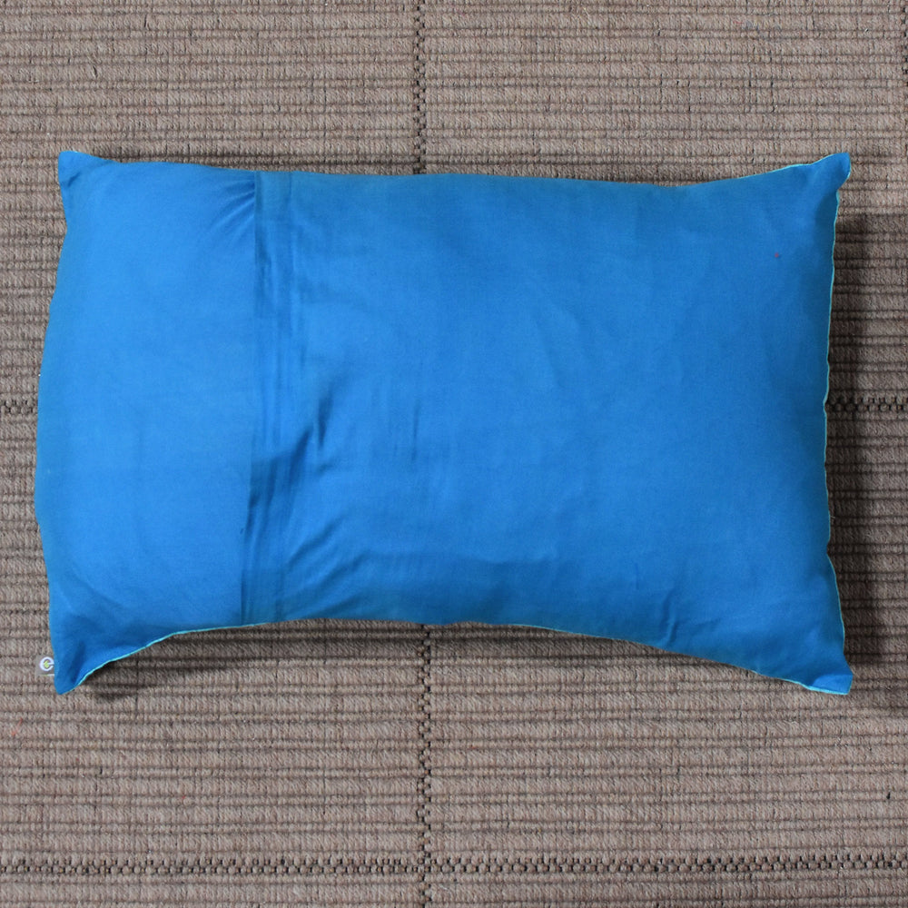 
                      
                        Blue - Checks with Pintucks Organic Cotton Cushion Cover 14
                      
                    