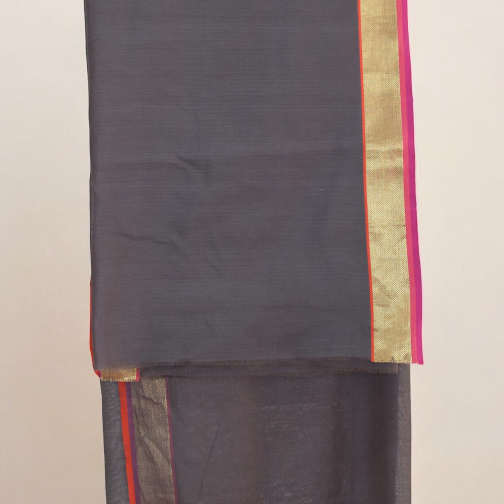 
                      
                        Brown - Gilded Grove Organic Cotton Saree
                      
                    