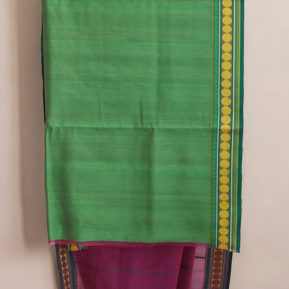 
                      
                        Purple - Spherical Grace Organic Cotton Saree
                      
                    