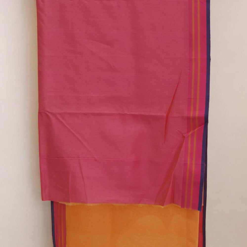 
                      
                        Peach - Tulip Motif Organic Cotton Saree
                      
                    