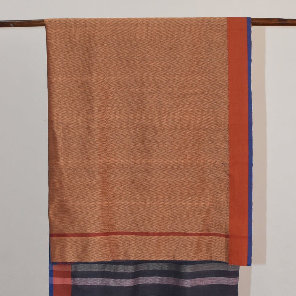 
                      
                        Charcoal Blue - Striped Quilt Organic Cotton Saree
                      
                    