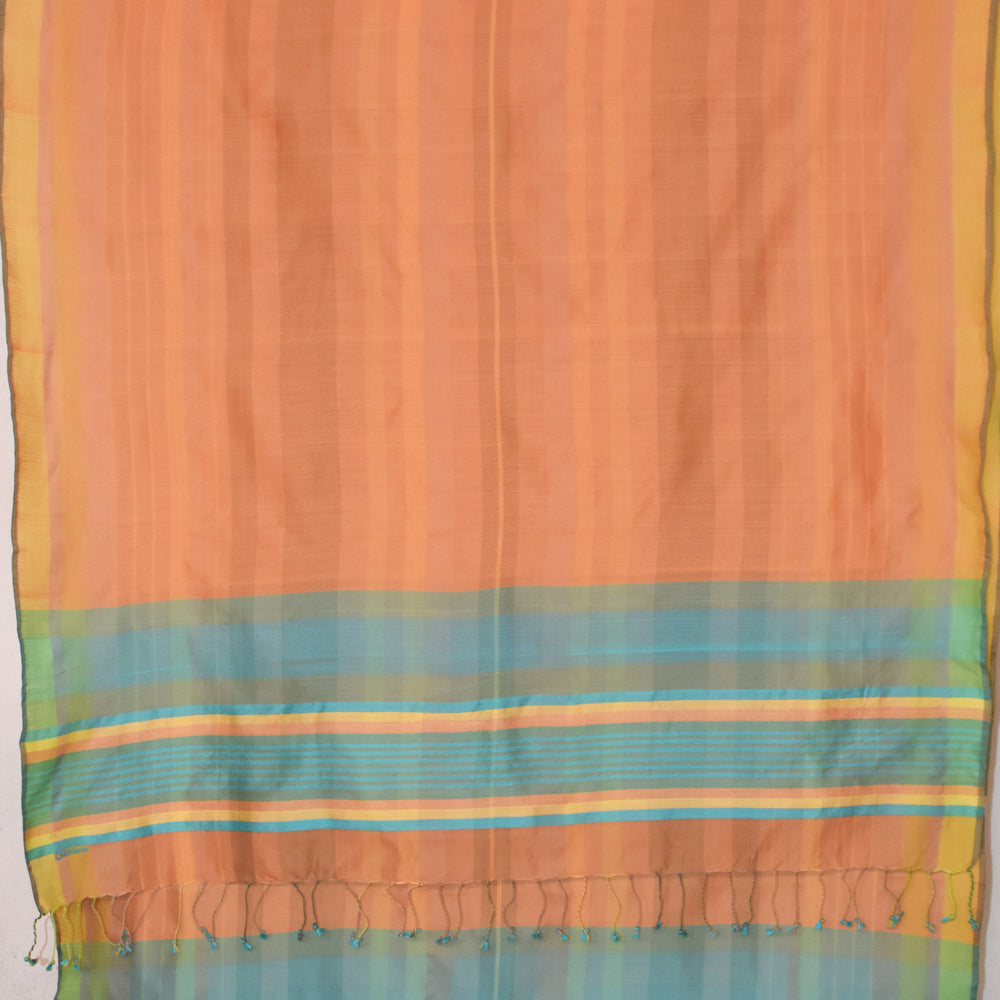 Orange - Organic Cotton Duppatta 4